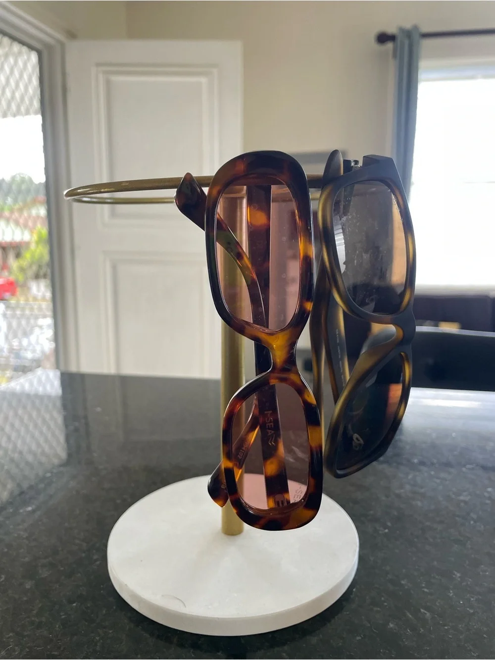 Target Gold and White Jewelry Ring Stand